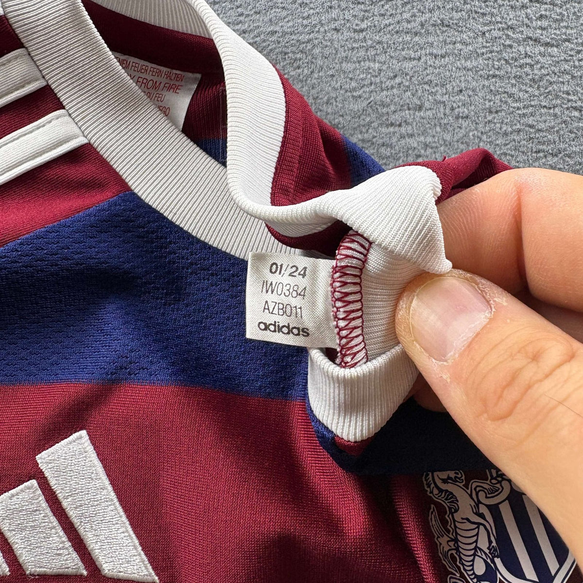 Newcastle United 2024-25 Adidas away football shirt size 128