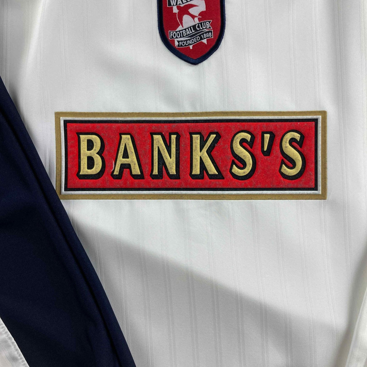 Walsall 2004-05 Xara away long sleeve football shirt size XL