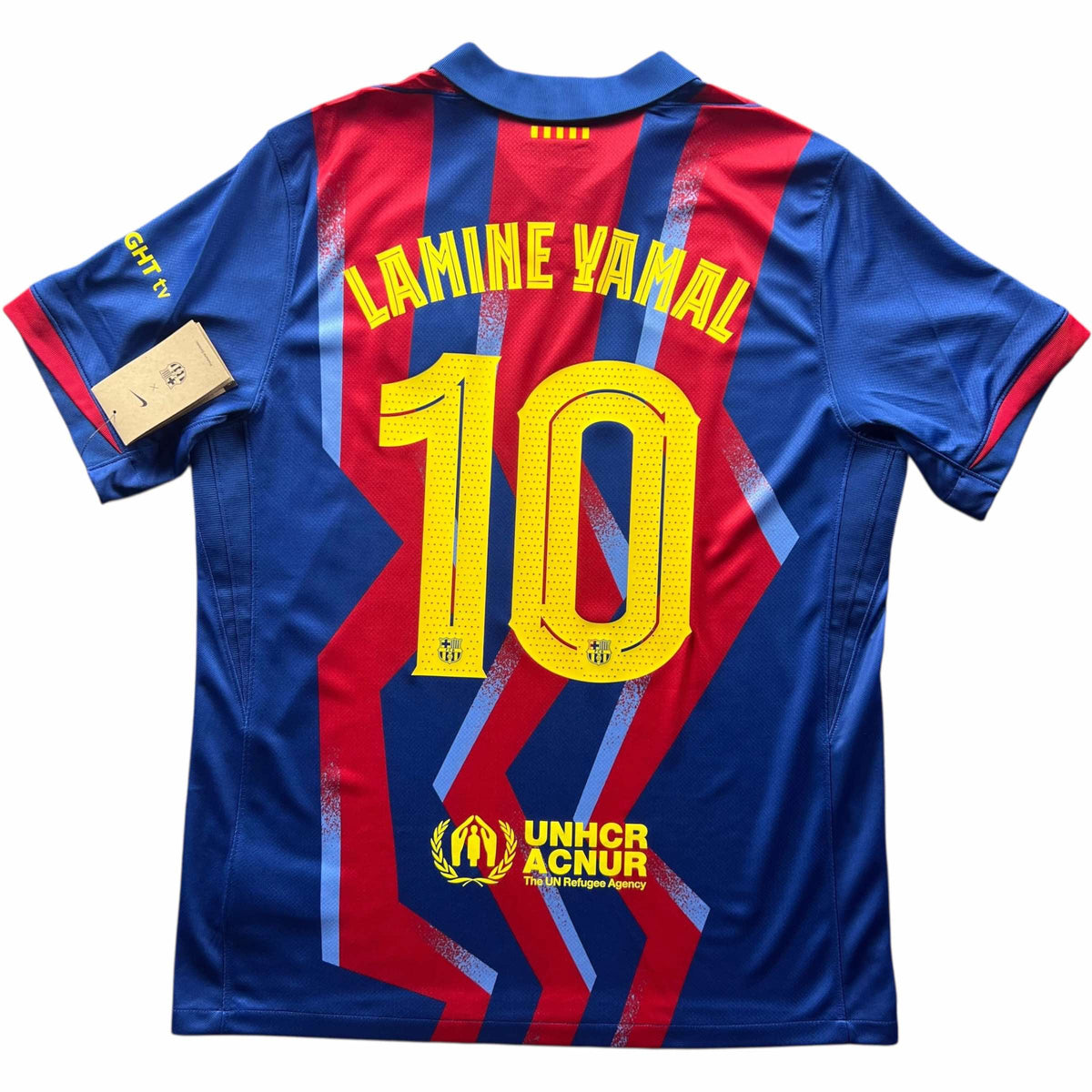 Barcelona 2025-26 Nike negyedik számú Lamine Yamal *Új* foci mez L-es