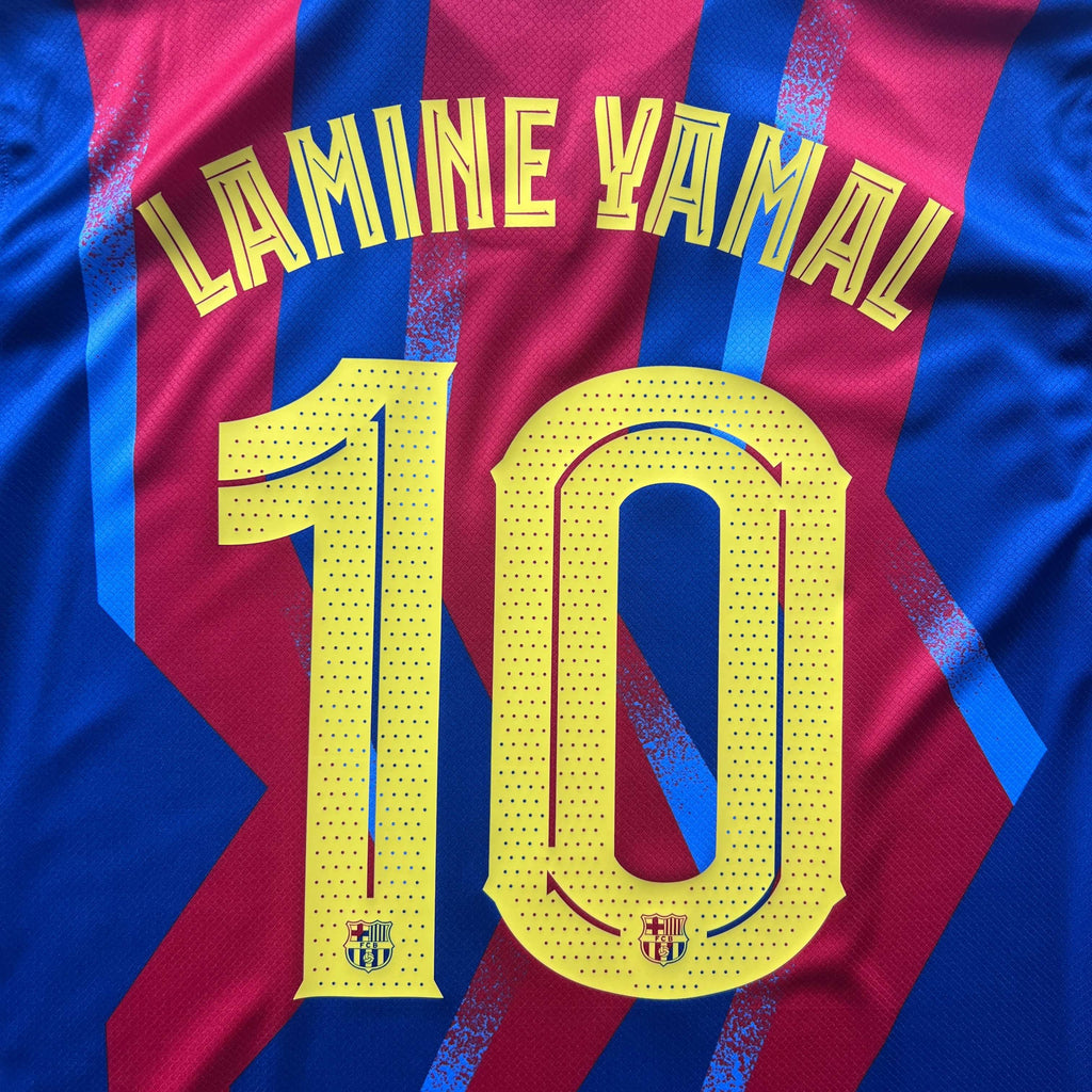Barcelona 2025-26 Nike negyedik számú Lamine Yamal *Új* foci mez XL-es
