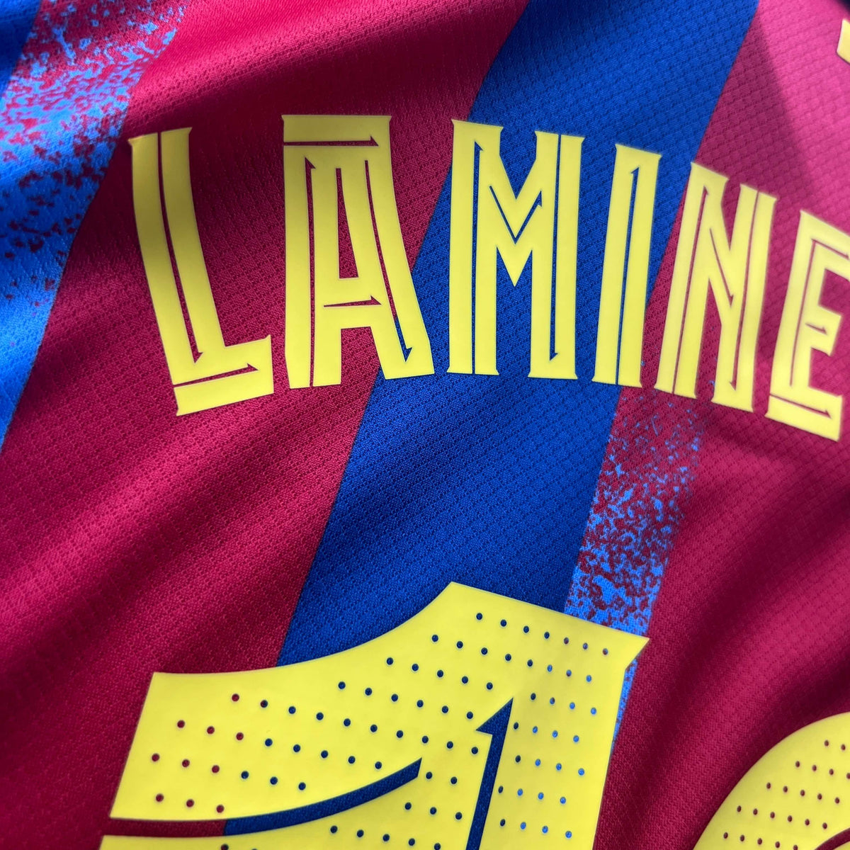 Barcelona 2025-26 Nike negyedik számú Lamine Yamal *Új* foci mez XL-es