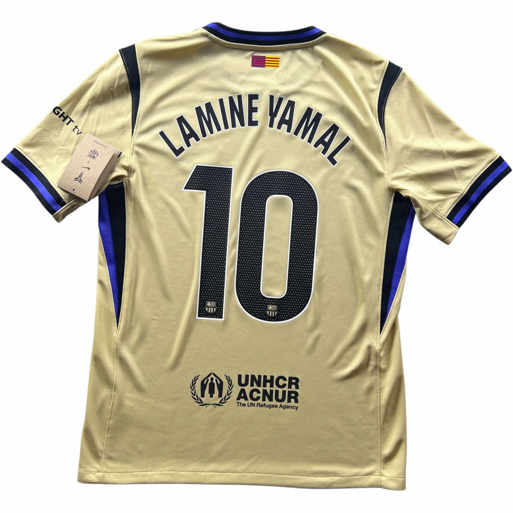 Barcelona 2025-26 Nike vendég Lamine Yamal *Új* foci mez M-es