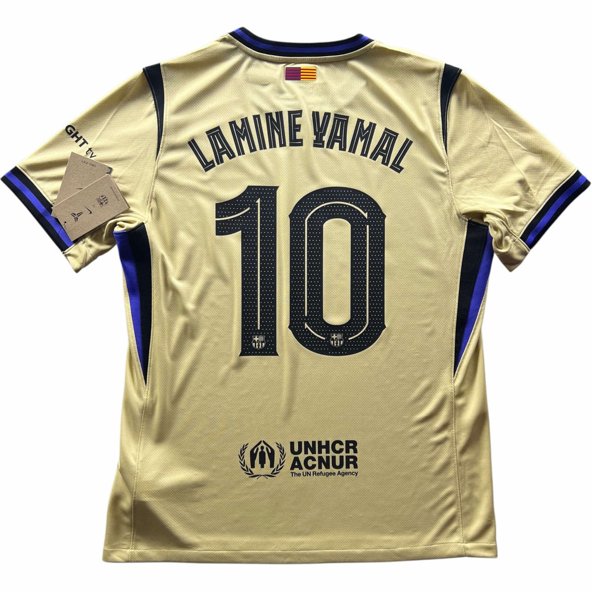Barcelona 2025-26 Nike vendég Lamine Yamal *Új* foci mez L-es