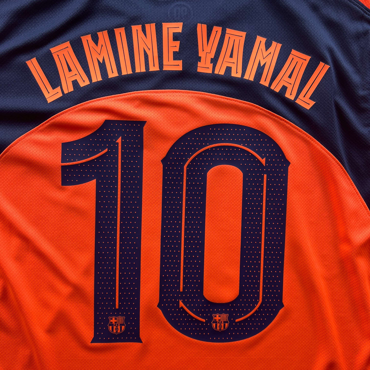 Barcelona 2025-26 Nike harmadik számú Lamine Yamal *Új* foci mez XL-es