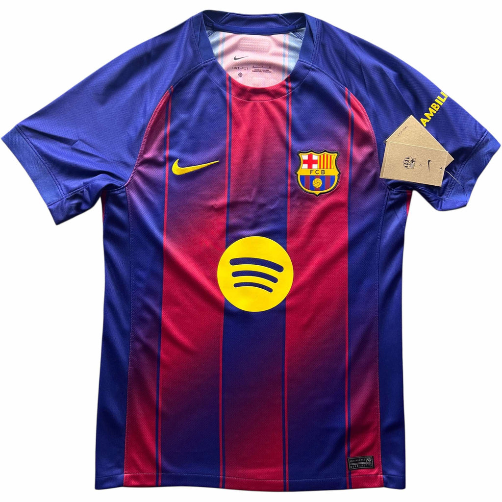 Barcelona 2025-26 Nike hazai Lamine Yamal *Új* foci mez S-es