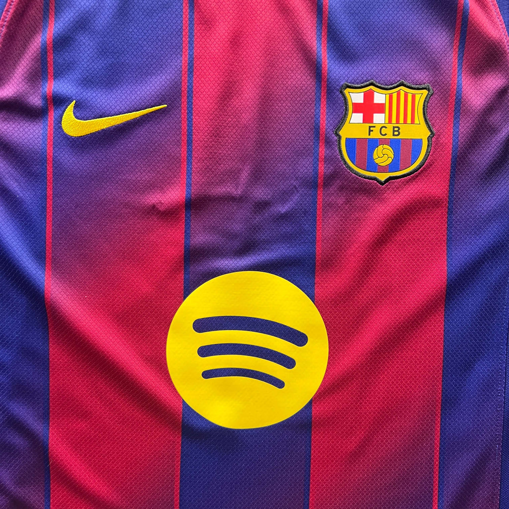 Barcelona 2025-26 Nike hazai Lamine Yamal *Új* foci mez S-es