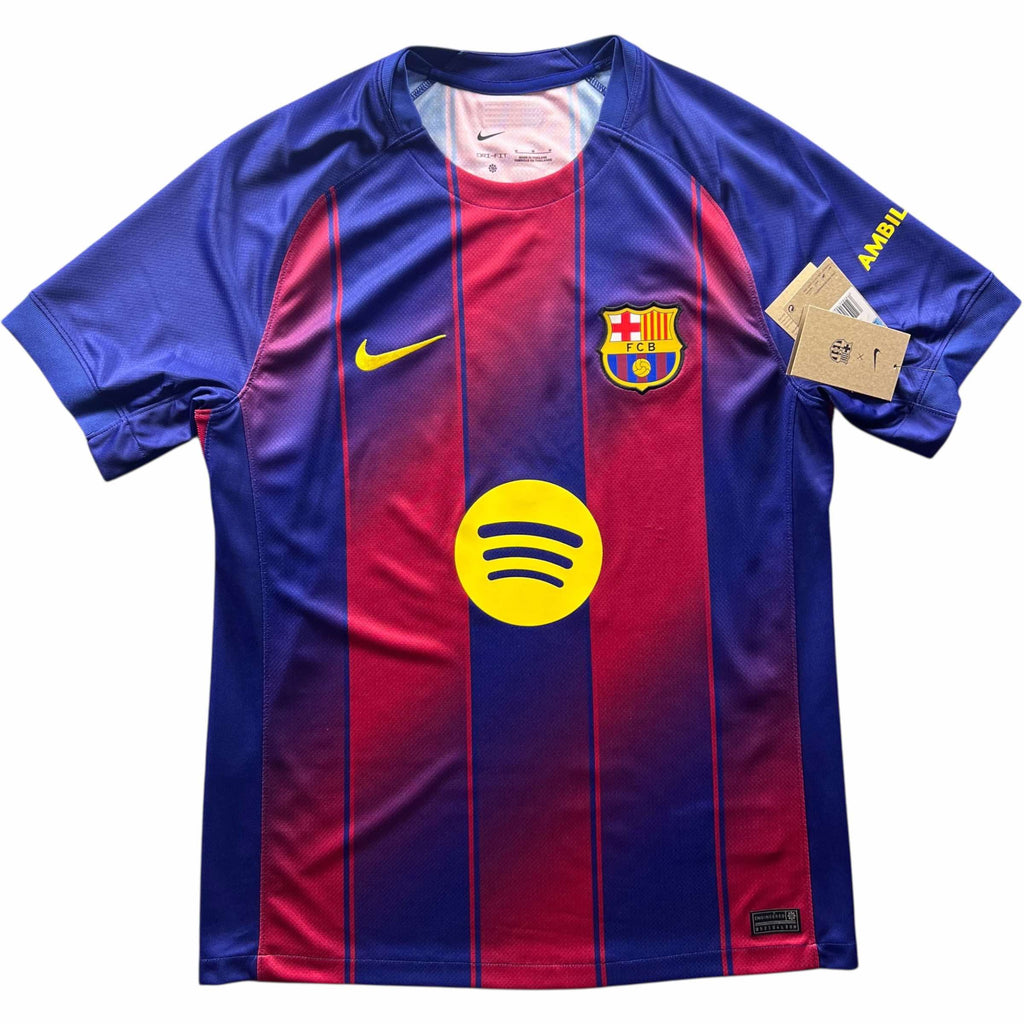 Barcelona 2025-26 Nike hazai Lamine Yamal *Új* foci mez M-es