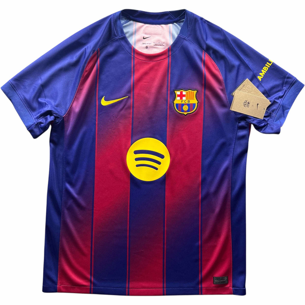 Barcelona 2025-26 Nike home Lamine Yamal *NEW* football shirt size L