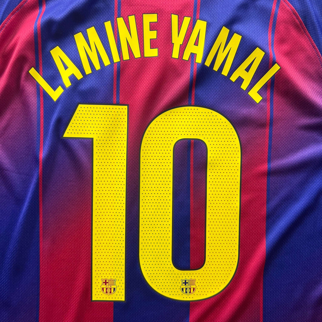 Barcelona 2025-26 Nike hazai Lamine Yamal *Új* foci mez XL-es