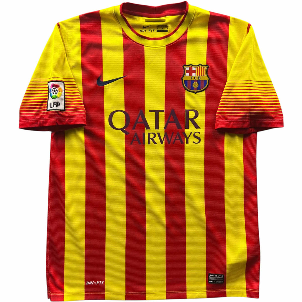 Barcelona 2013-14 Nike away Lionel Messi football shirt size M
