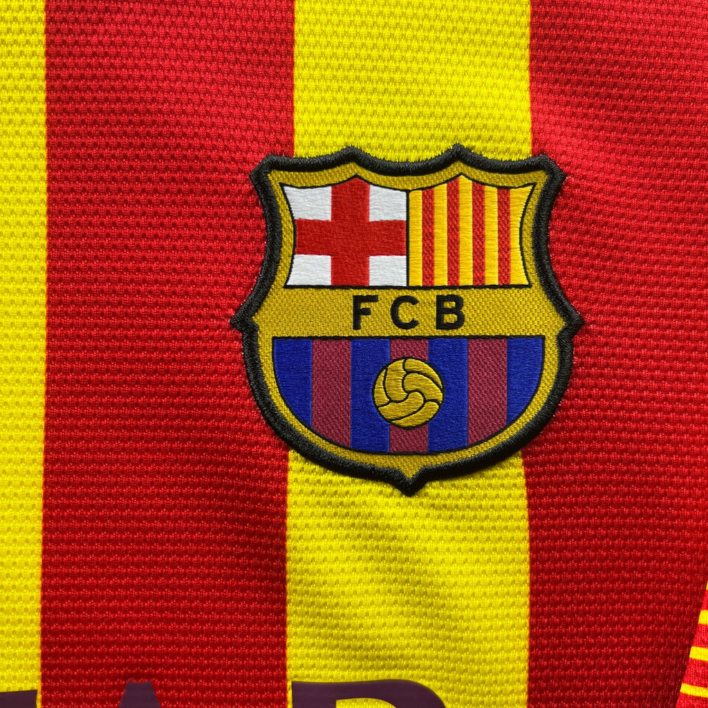 Barcelona 2013-14 Nike away Lionel Messi football shirt size M