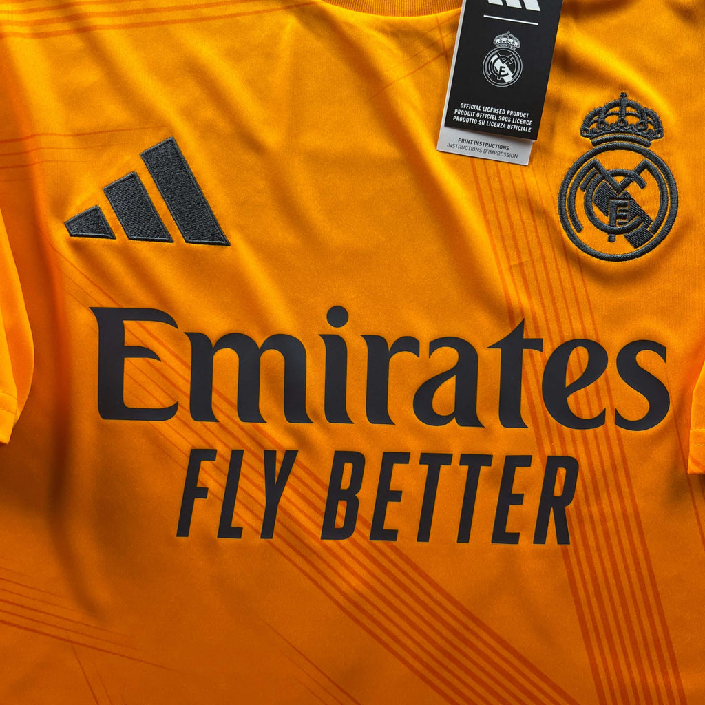 Real Madrid 2024-25 Adidas away UCL Jude Bellingham *NEW* football shirt size L