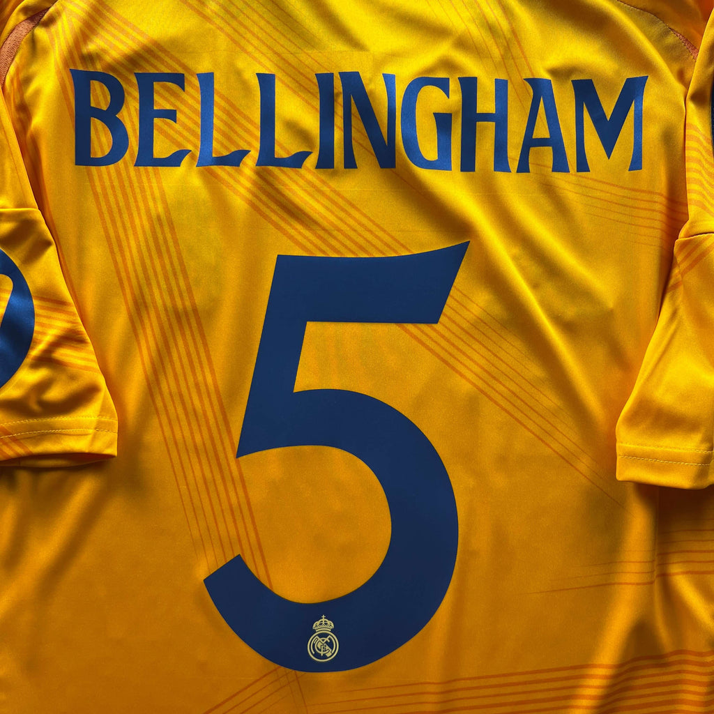 Real Madrid 2024-25 Adidas away UCL Jude Bellingham *NEW* football shirt size L