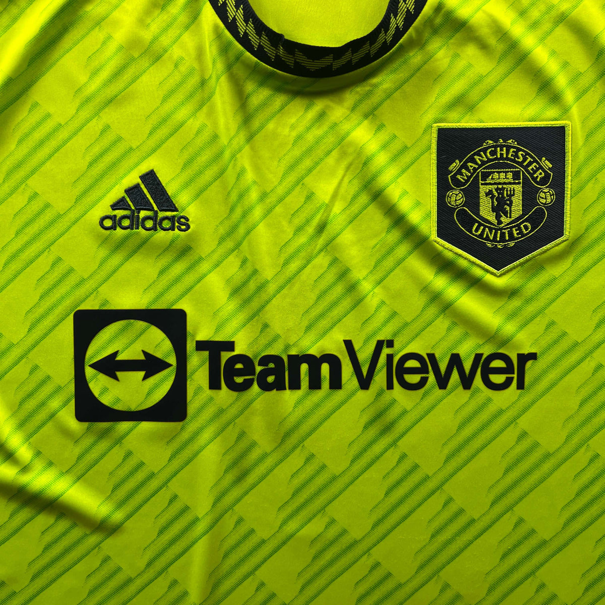 Manchester United 2022-23 Adidas third Cristiano Ronaldo football shirt size XL