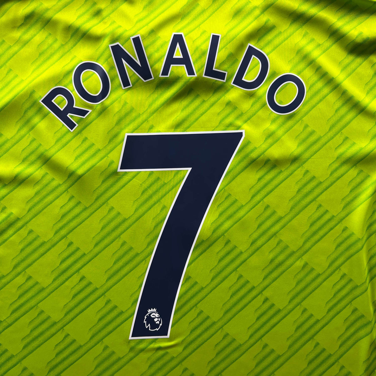 Manchester United 2022-23 Adidas third Cristiano Ronaldo football shirt size XL