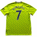 Manchester United 2022-23 Adidas third Cristiano Ronaldo football shirt size XL