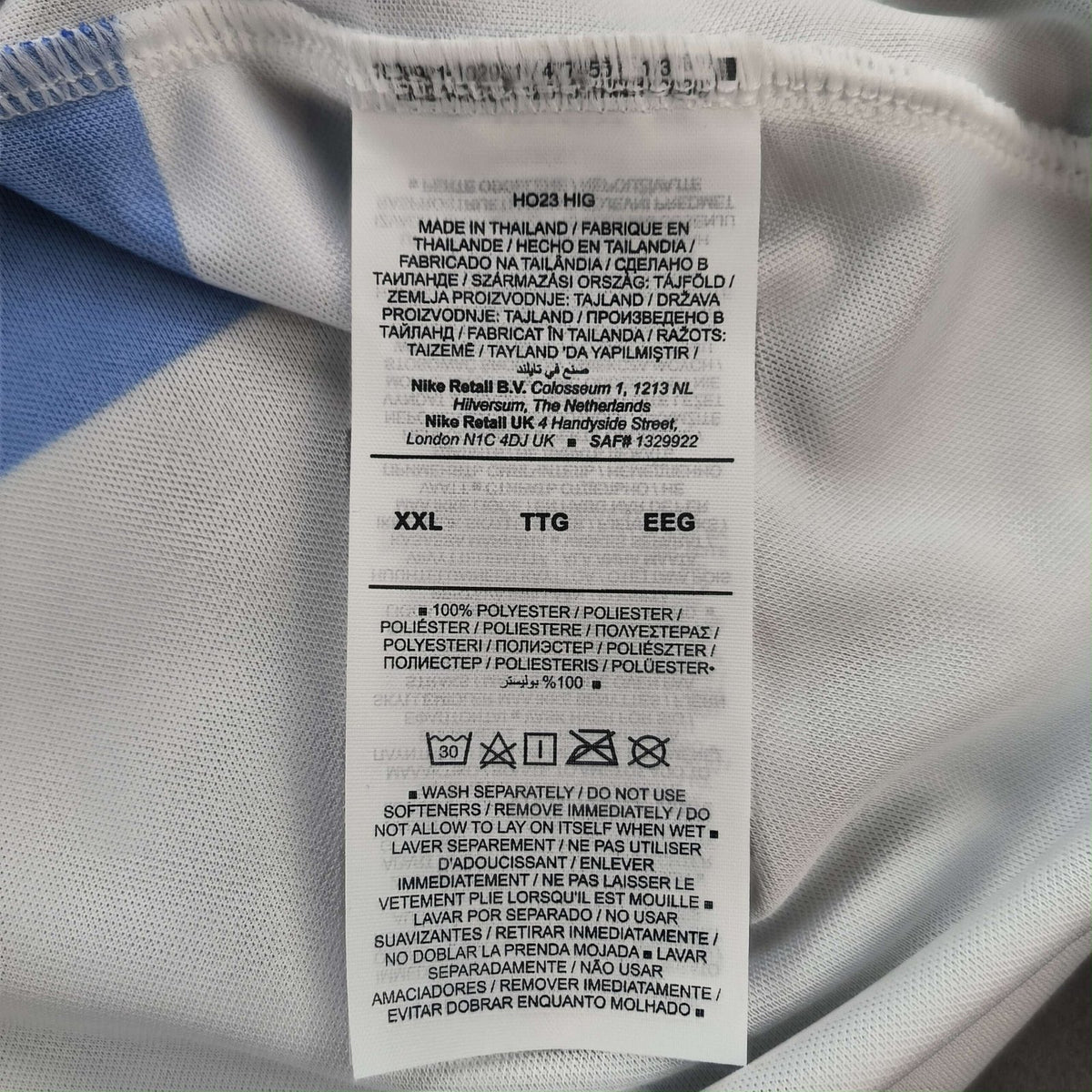 Atletico Madrid 2023-24 Nike vendég *Új* foci mez XXL-es