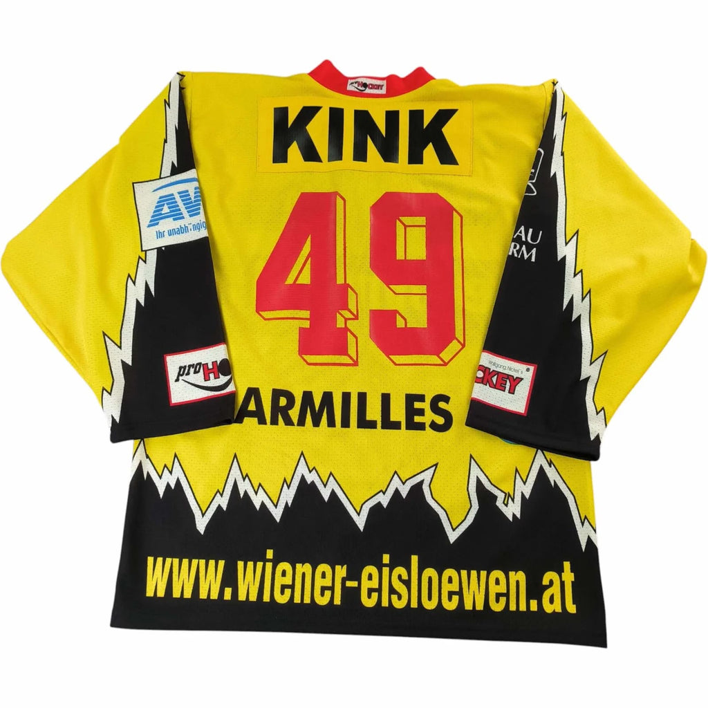 Wiener Eislöwen #49 Phillip Kink jégkorong mez M