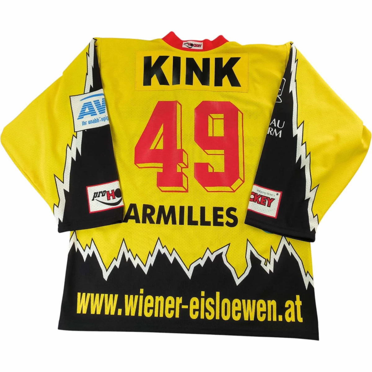 Wiener Eislöwen #49 Phillip Kink jégkorong mez M