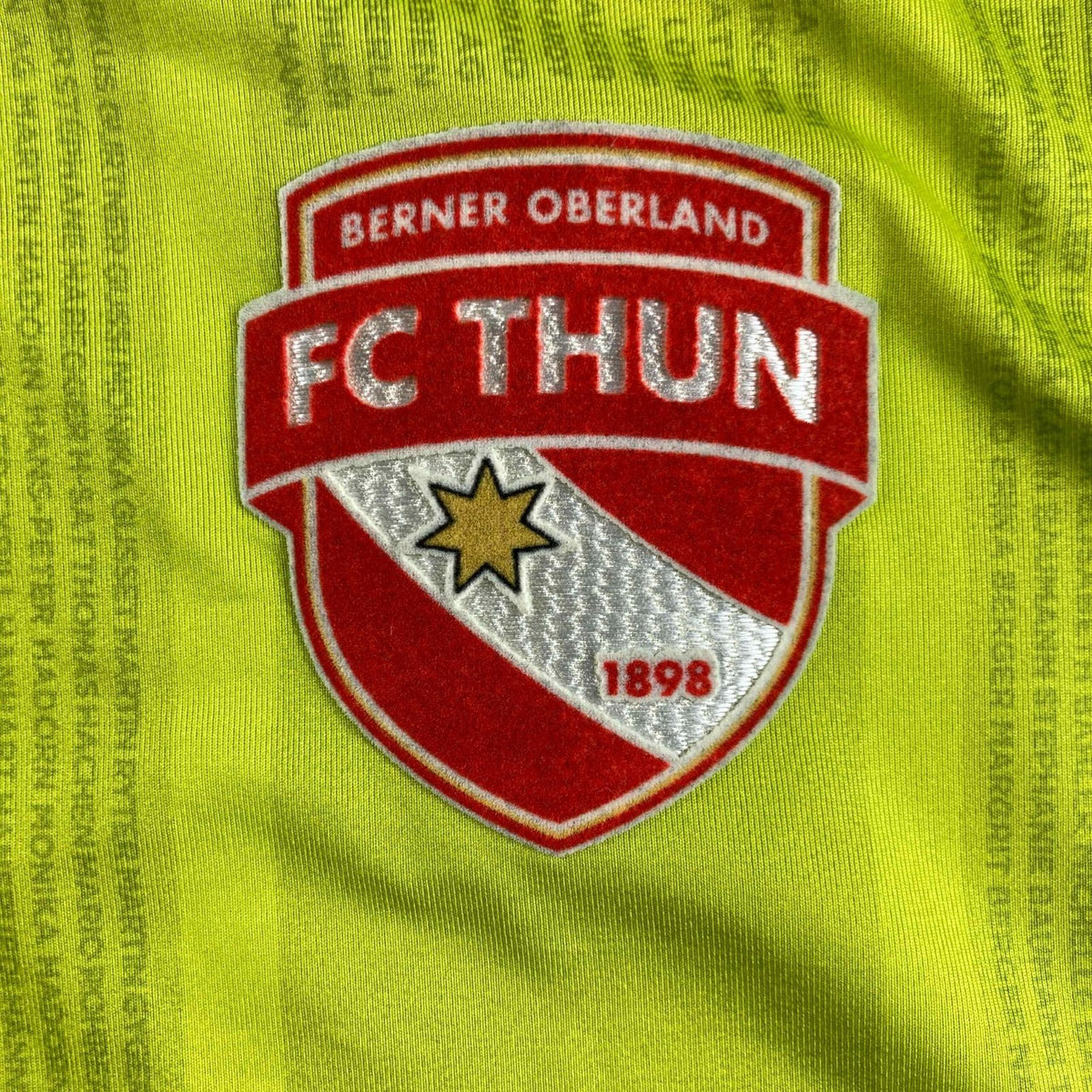 FC Thun 2012-13 Erima away Kevin Bigler football shirt size S