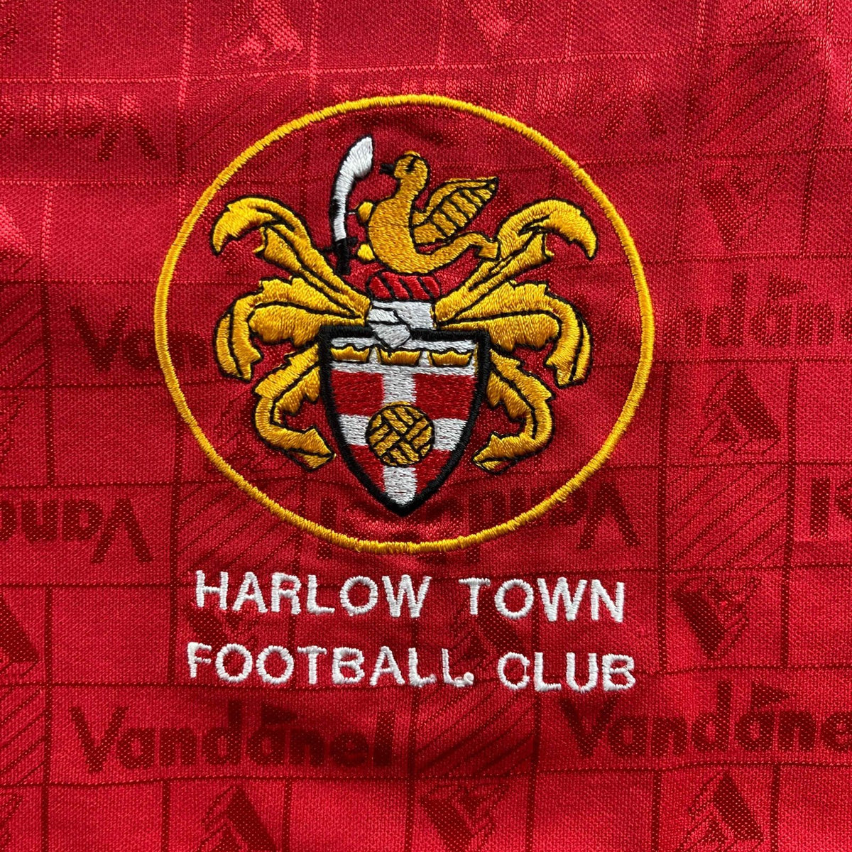 Harlow Town 1997-98 Vandanel home football shirt size M
