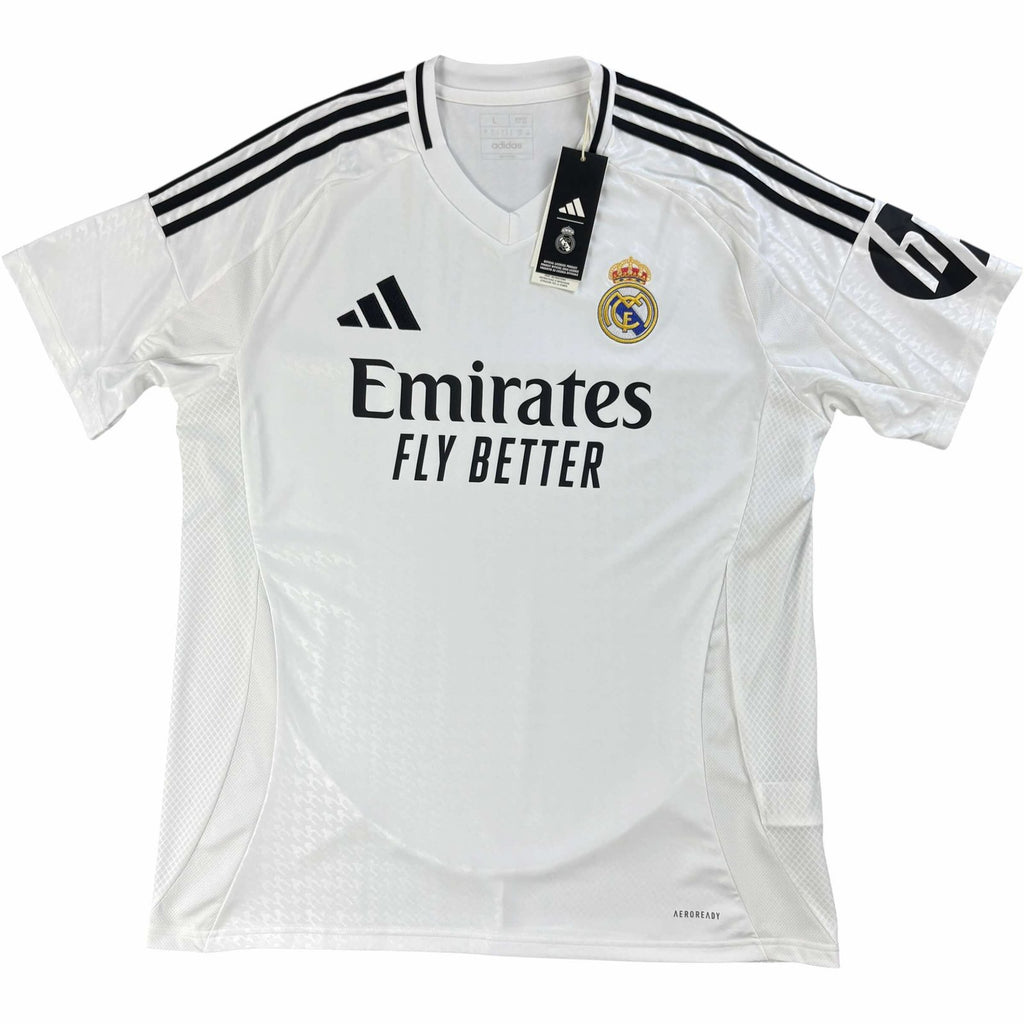 Real Madrid 2024-25 Adidas home *NEW* football shirt size L