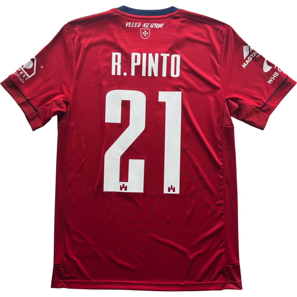 Mol Fehérvár 2021-22 Adidas home Rúben Pinto football shirt size S
