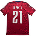 Mol Fehérvár 2021-22 Adidas home Rúben Pinto football shirt size S