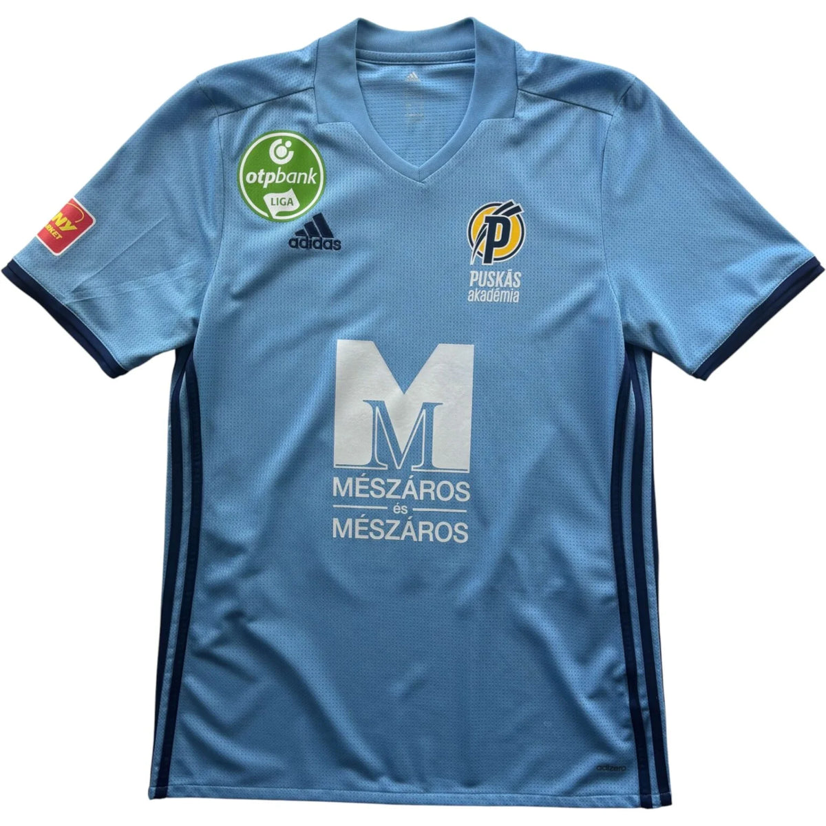 Puskás Akadémia 2017-18 Adidas vendég Stipe Bacelic-Grgic foci mez L-es