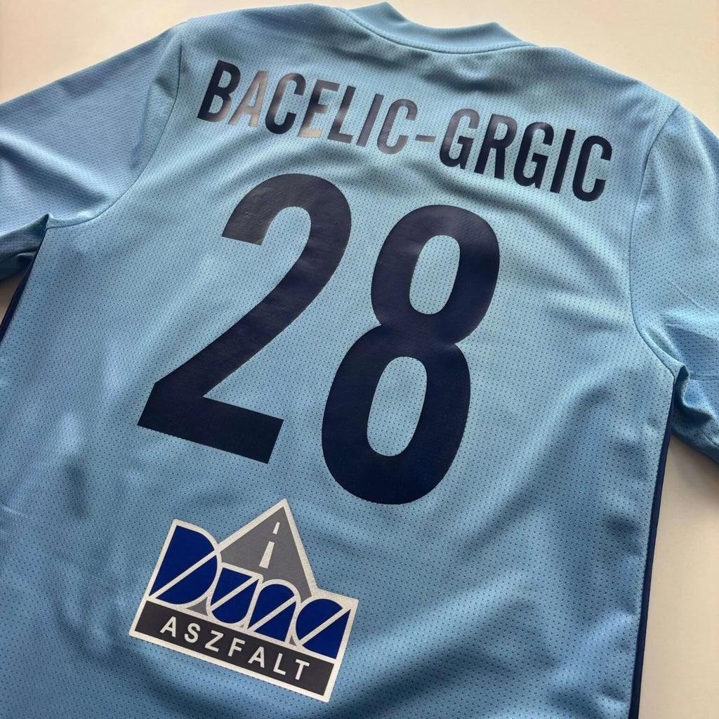 Puskás Akadémia 2017-18 Adidas vendég Stipe Bacelic-Grgic foci mez L-es