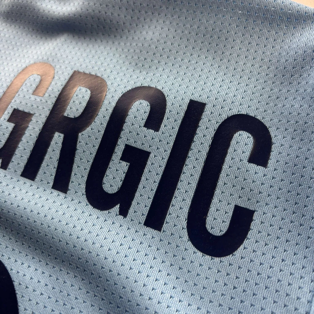 Puskás Akadémia 2017-18 Adidas vendég Stipe Bacelic-Grgic foci mez L-es