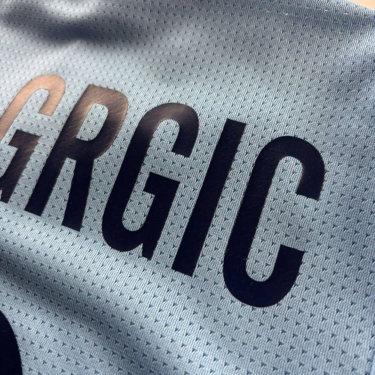 Puskás Akadémia 2017-18 Adidas vendég Stipe Bacelic-Grgic foci mez L-es