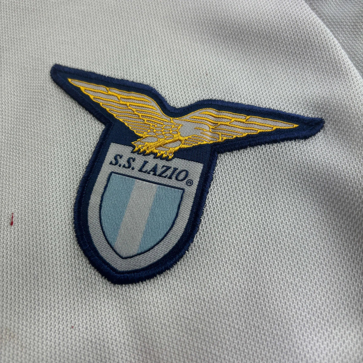 Lazio 2003-04 Puma vendég Paolo Negro foci mez XL-es