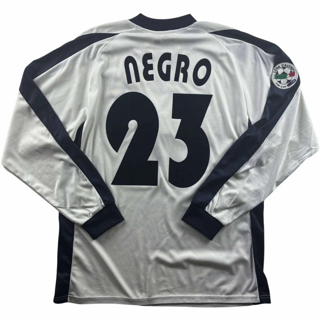 Lazio 2003-04 Puma vendég Paolo Negro foci mez XL-es