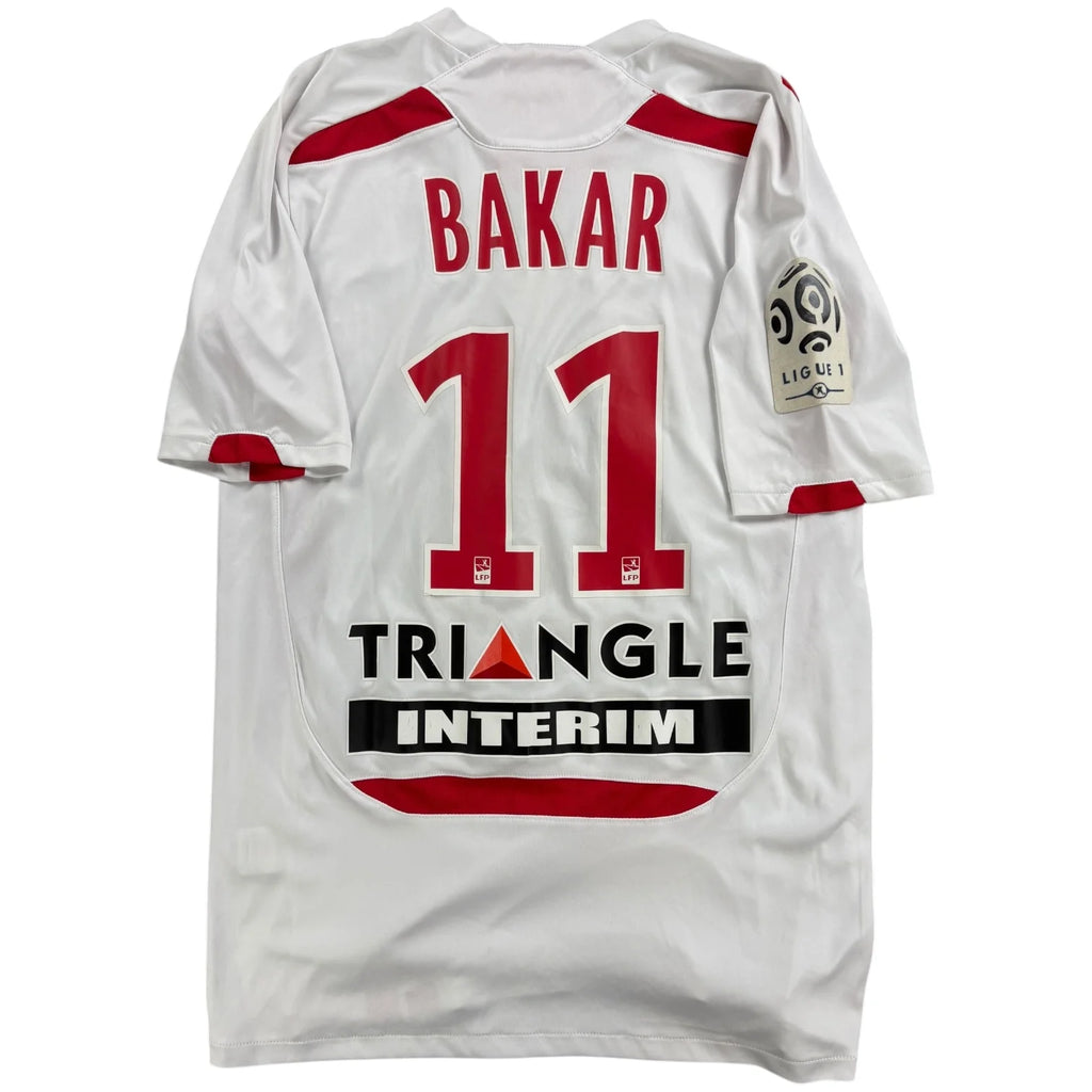 Nancy 2010-11 Umbro home Djamel Bakar football shirt size S