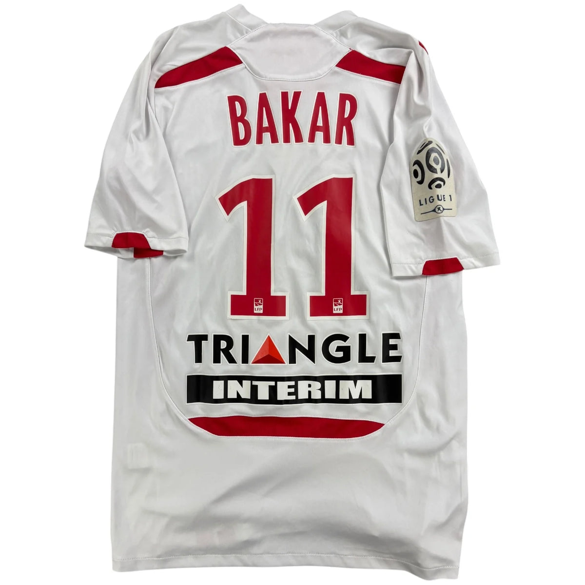 Nancy 2010-11 Umbro home Djamel Bakar football shirt size S