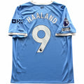 Manchester City 2025-26 Puma home Erling Haaland football shirt size L