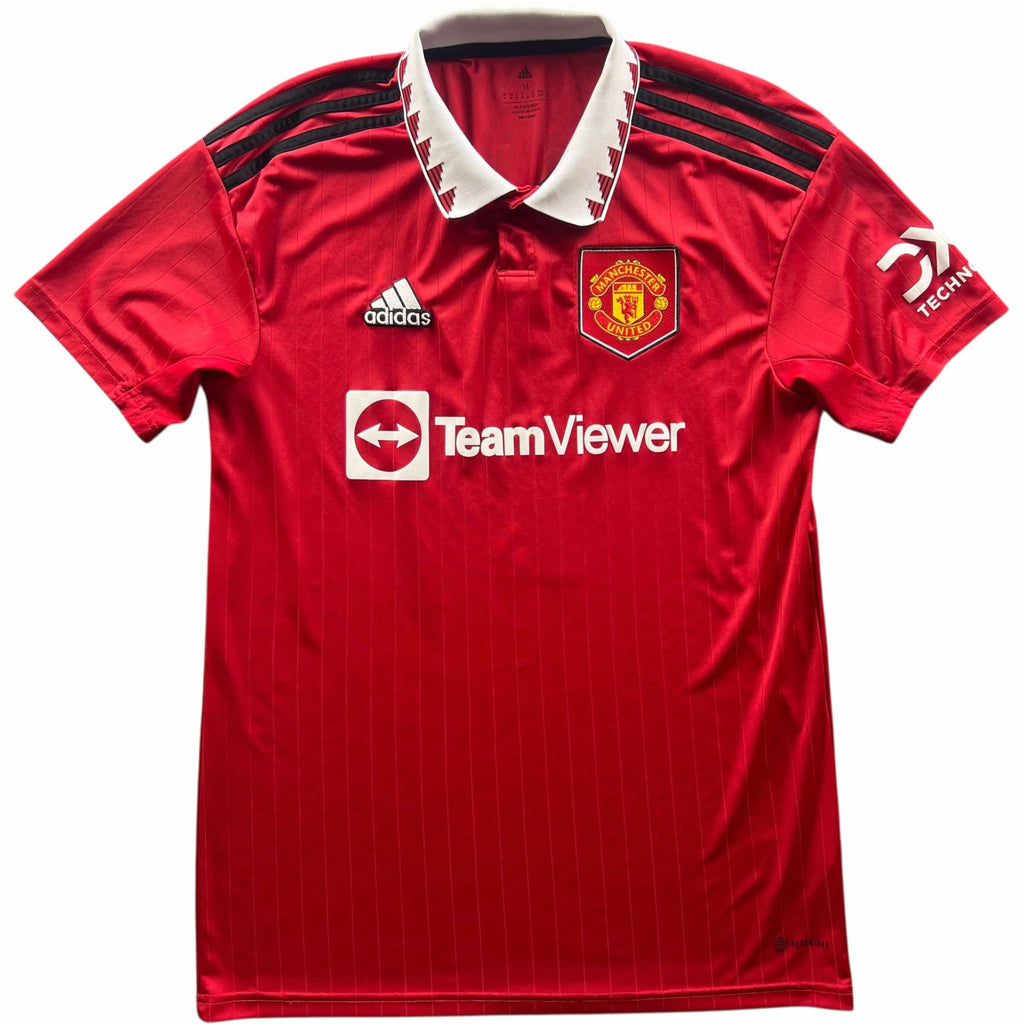 Manchester United 2022-23 Adidas home Cristiano Ronaldo football shirt size M