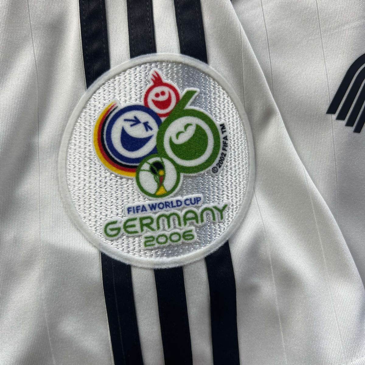 Germany 2006-08 Adidas home Michael Ballack football shirt size M