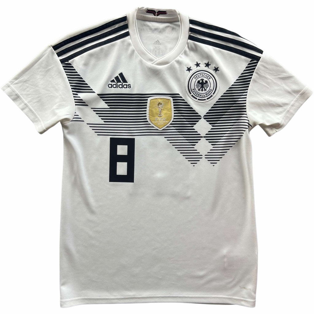 Germany 2018-19 Adidas home Toni Kroos football shirt size XS