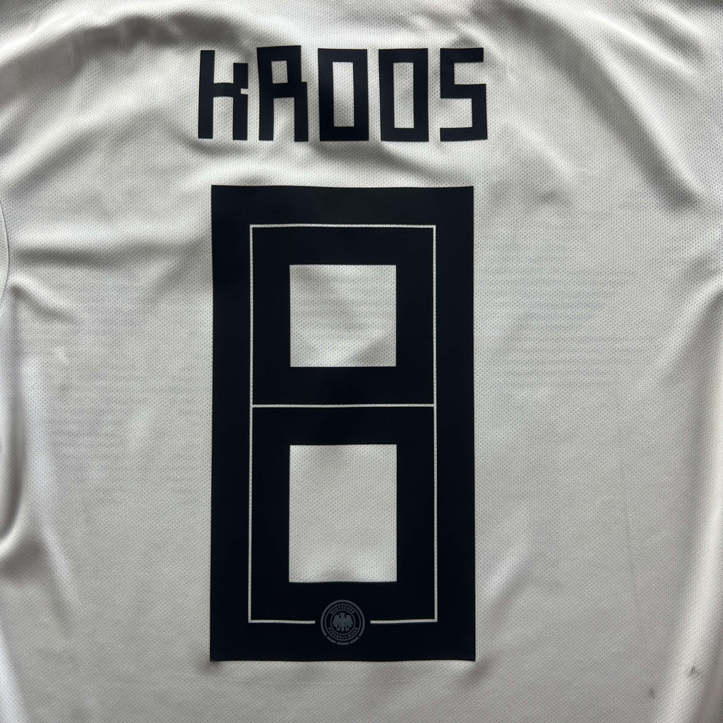 Germany 2018-19 Adidas home Toni Kroos football shirt size XS