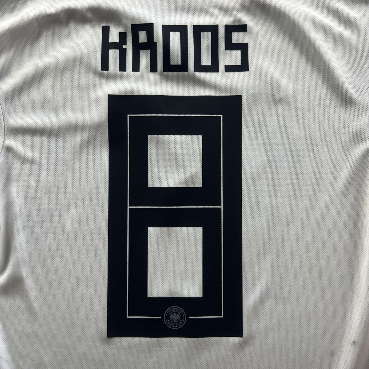 Germany 2018-19 Adidas home Toni Kroos football shirt size XS