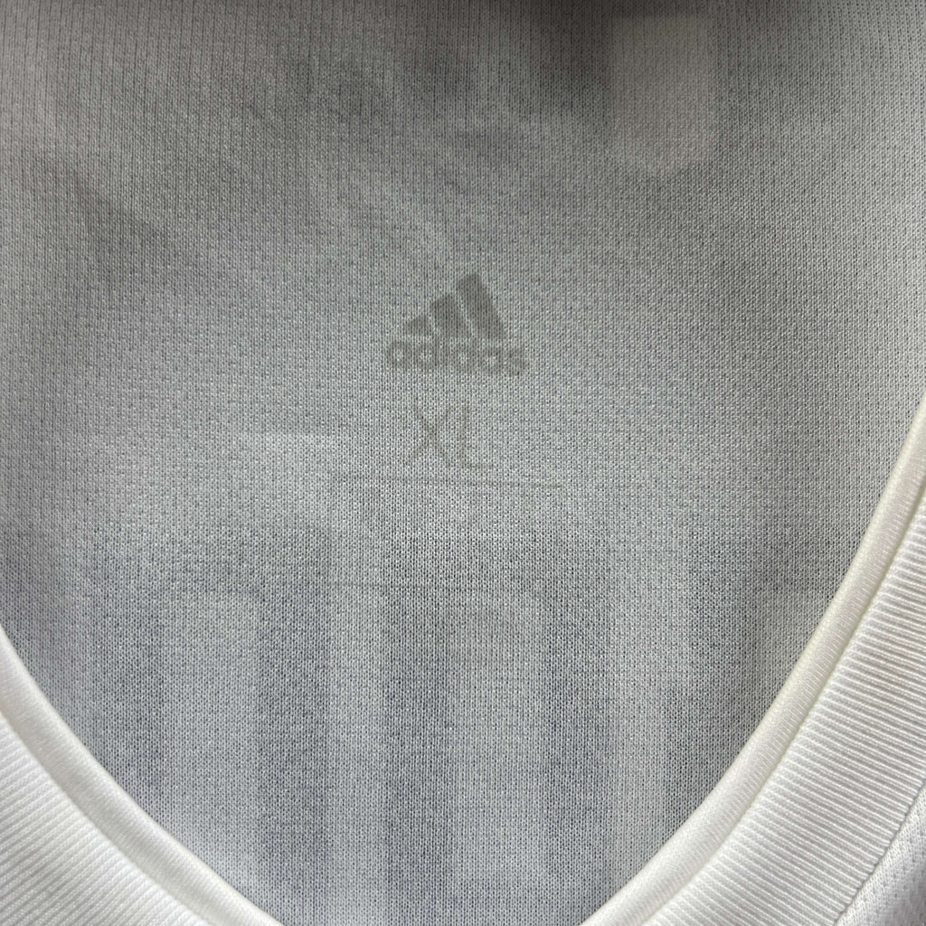 Németország 2018-19 Adidas hazai Toni Kroos foci mez XL-es