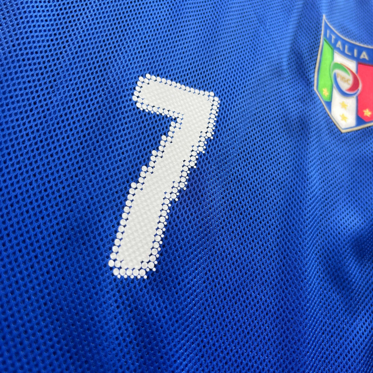 Olaszország 2008-09 Puma hazai Alessandro Del Piero foci mez XL-es