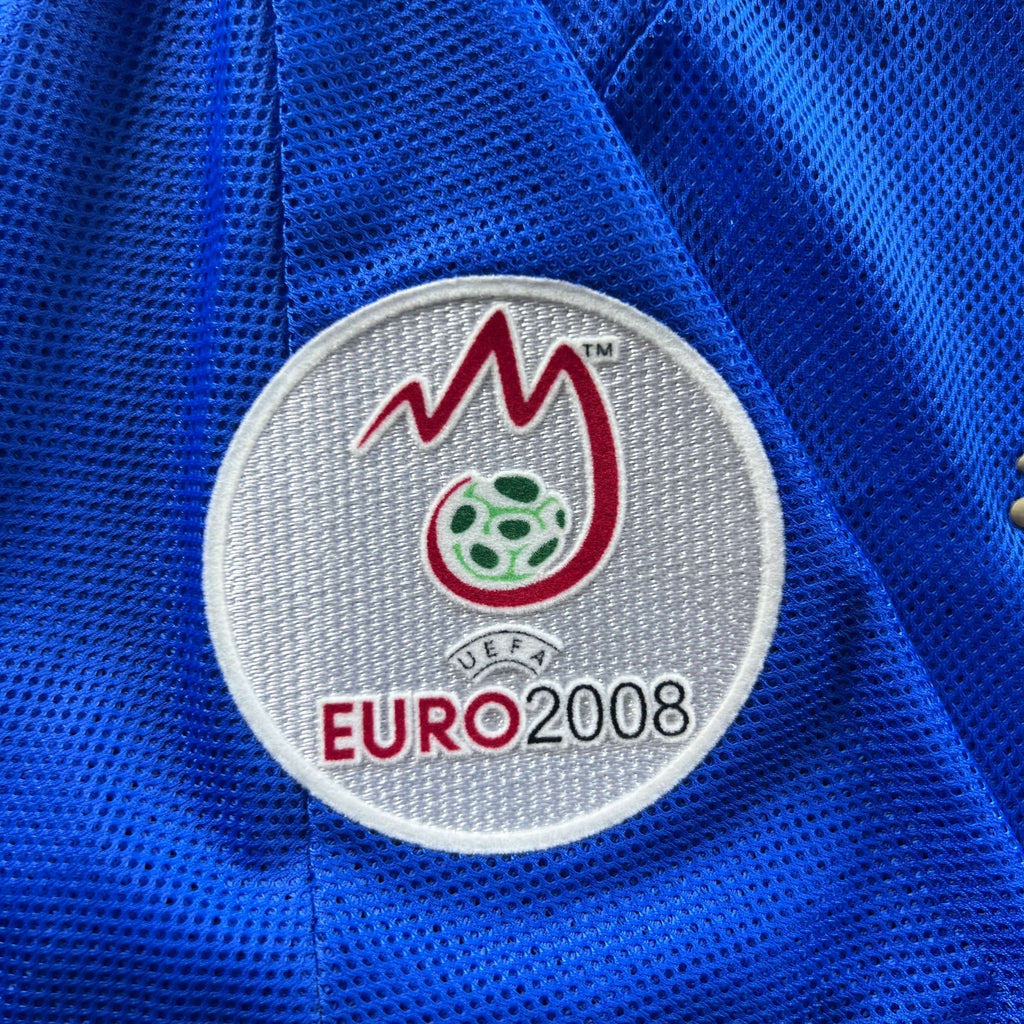 Olaszország 2008-09 Puma hazai Alessandro Del Piero foci mez XL-es