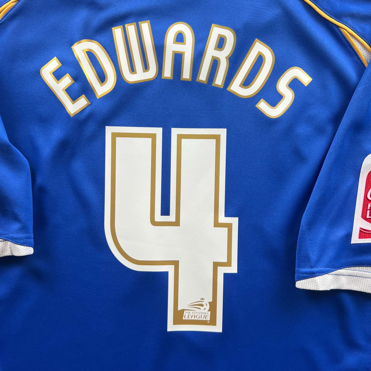 Notts County 2008-09 Vandanel away Mike Edwards football shirt size XXL