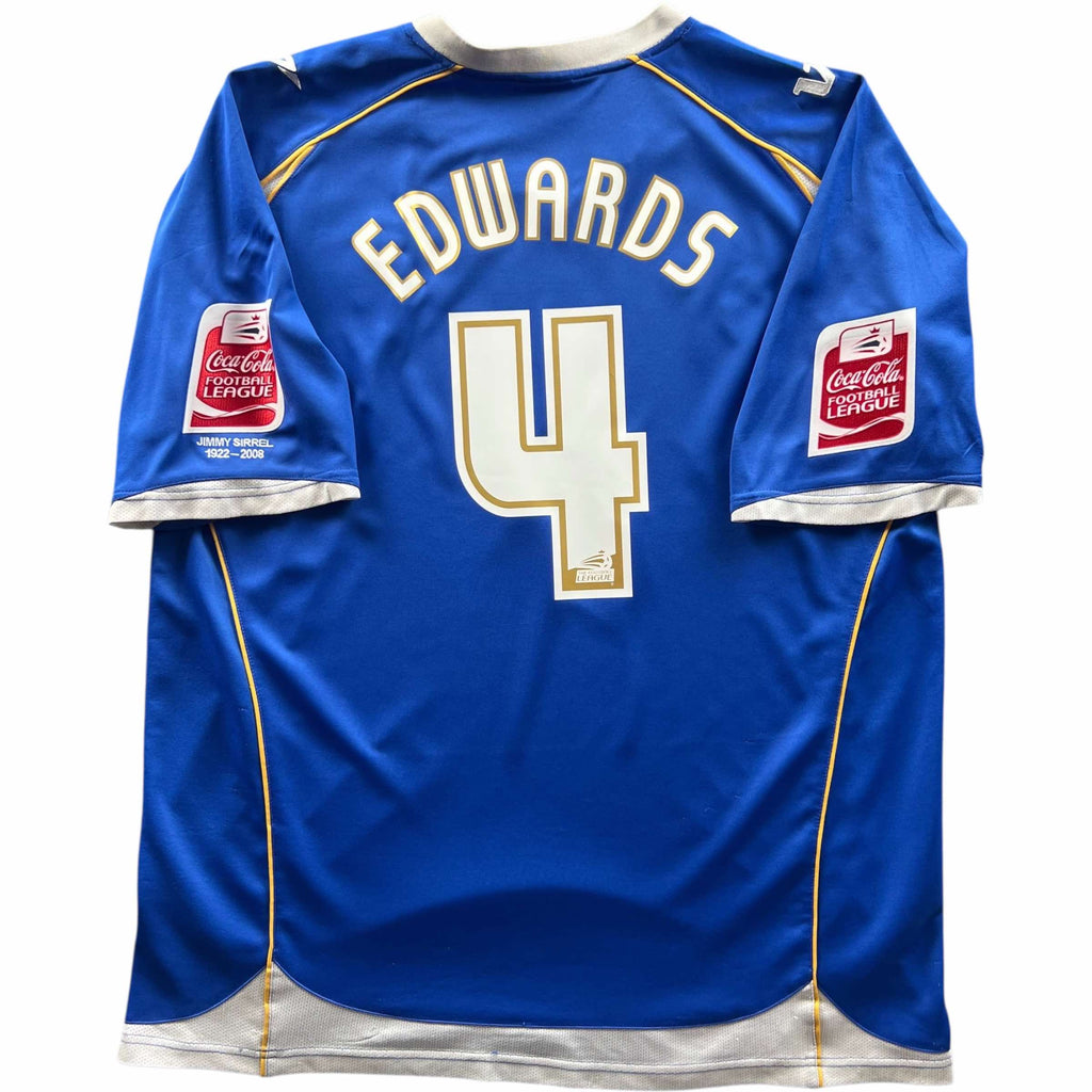 Notts County 2008-09 Vandanel away Mike Edwards football shirt size XXL