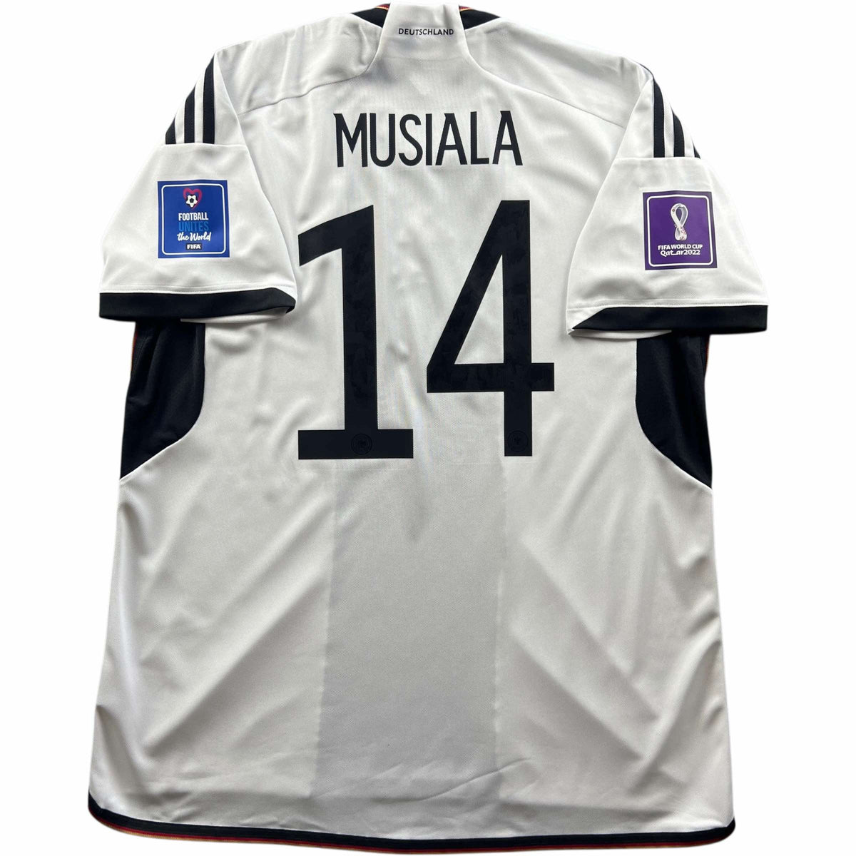 Németország 2022-24 Adidas hazai Jamal Musiala *Új* foci mez XL-es