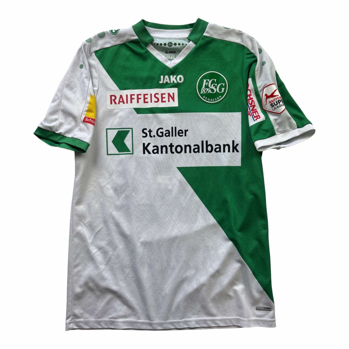 St. Gallen 2016-17 Jako Mohamed Gouaida football shirt size M
