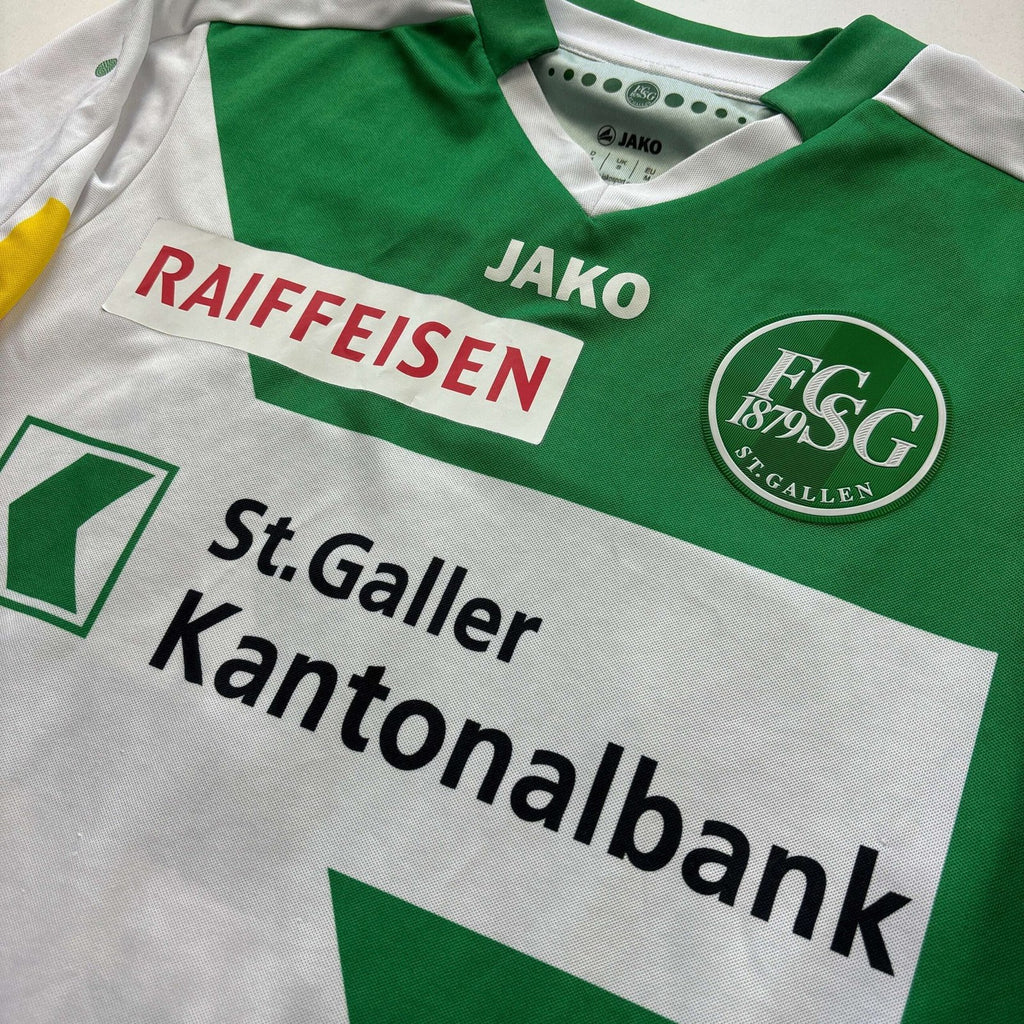 St. Gallen 2016-17 Jako Mohamed Gouaida football shirt size M